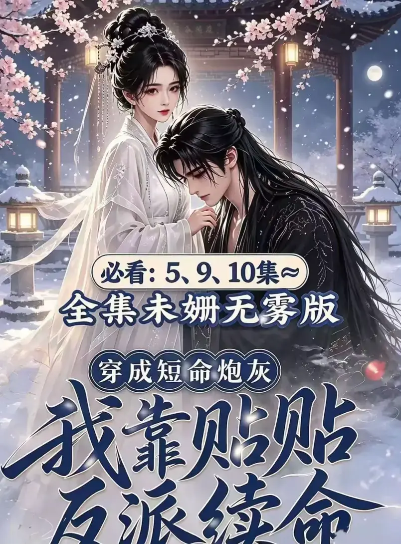 穿书超甜爽剧《穿成短命炮灰我靠贴贴反派续命》AI漫剧未删减全集 - 无广告高清完整版免费看 - 网盘资源在线追剧